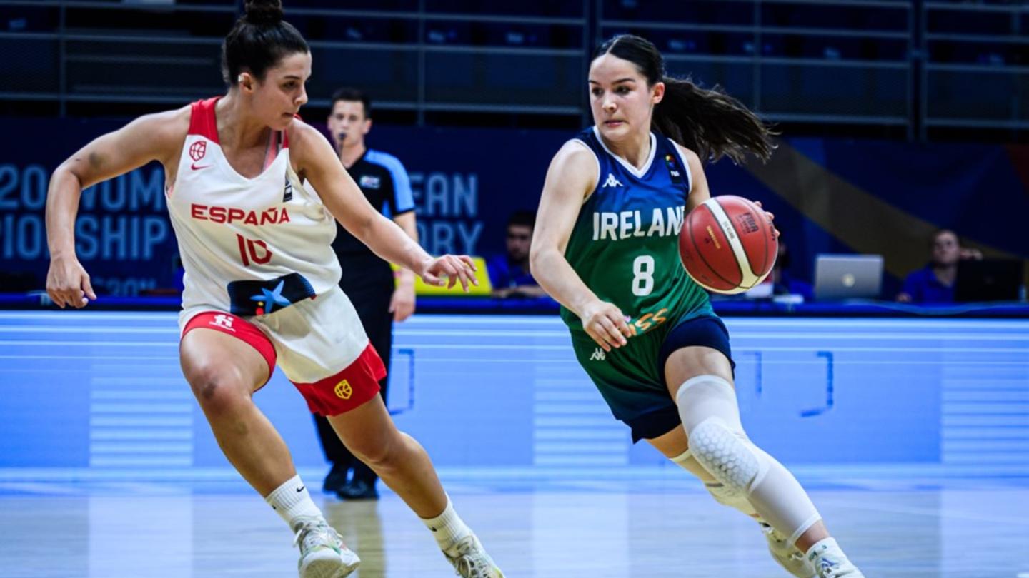 Ireland defeated by Spain at FIBA U20 Women's European Championship